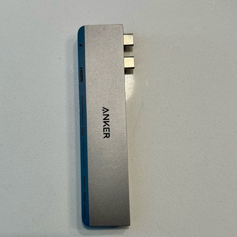 Anker Silver USB-C Hub for MacBook Pro
